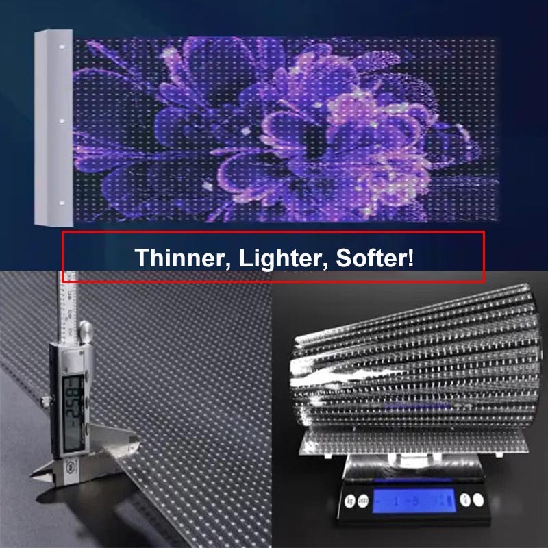 LED crystal film screen